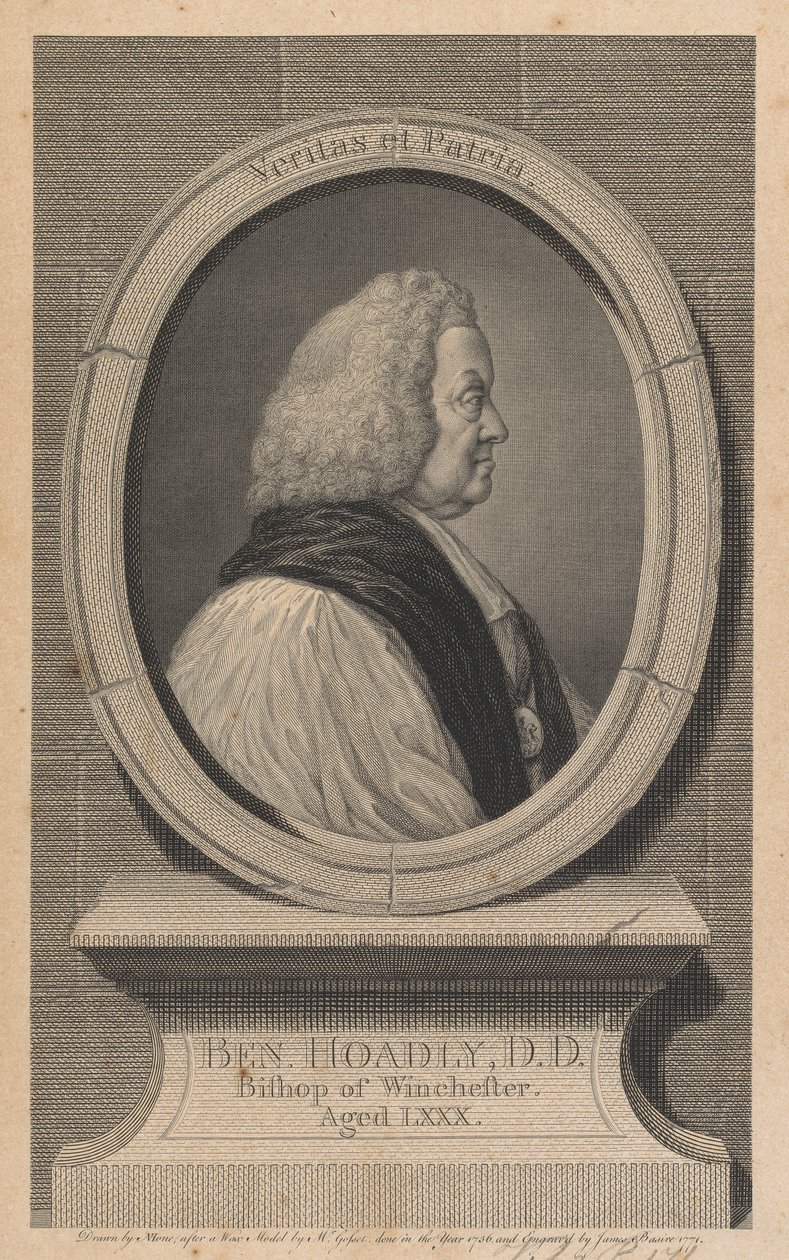 Benjamin Hoadly, évêque de Winchester - James Basire
