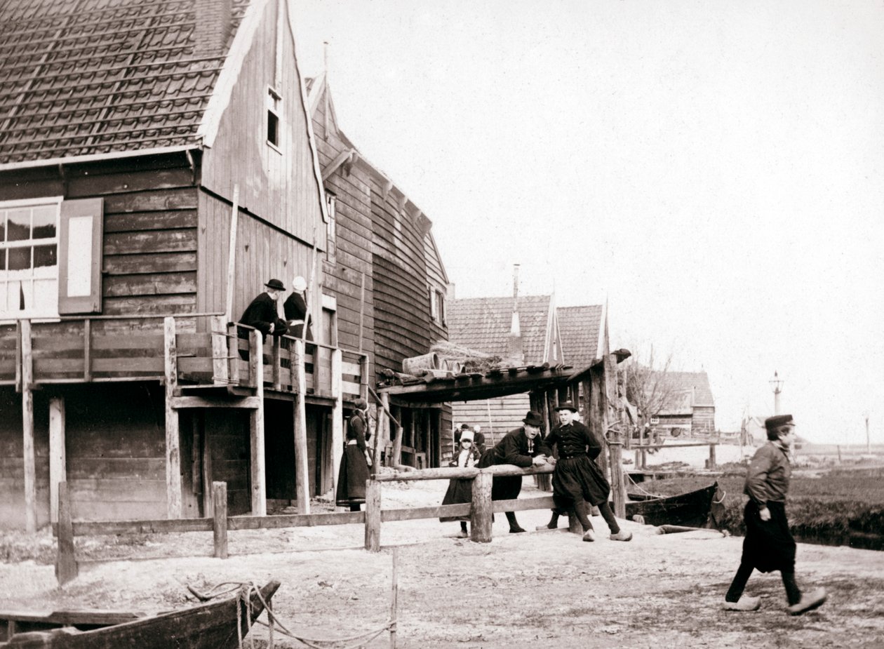 Île de Marken, Pays-Bas, 1898 - James Batkin
