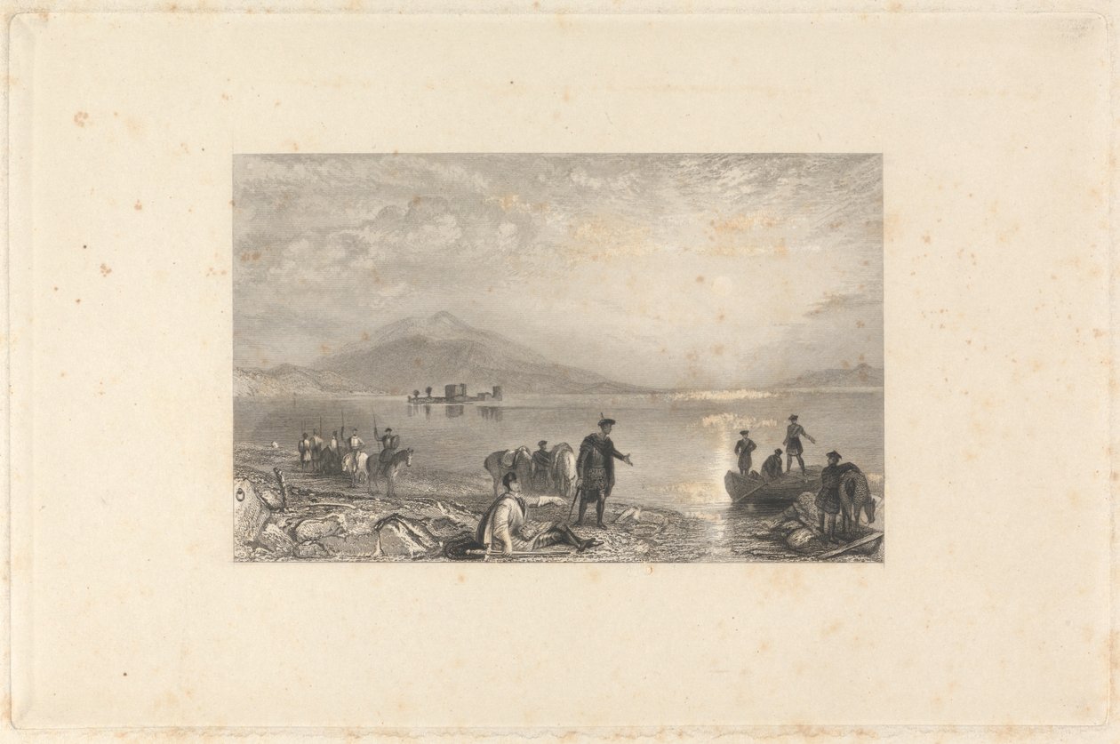 Château de Loch Leven - James Baylis Allen