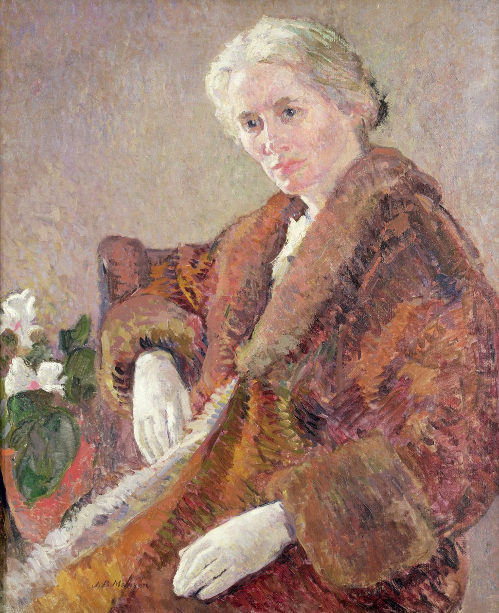 Portrait de la femme de l