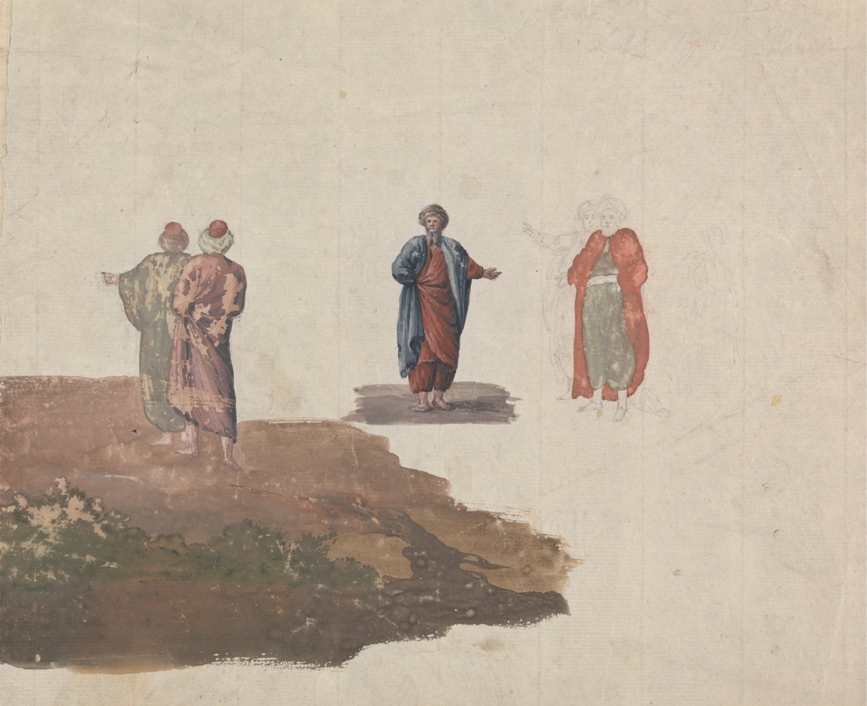 Cinq Hommes Parlants - James Bruce