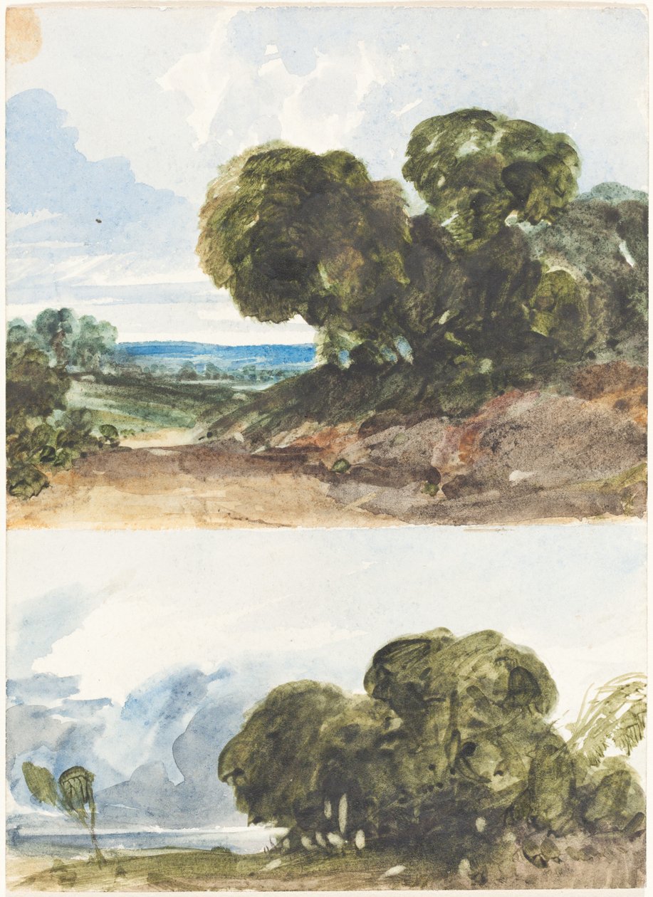 Deux croquis d