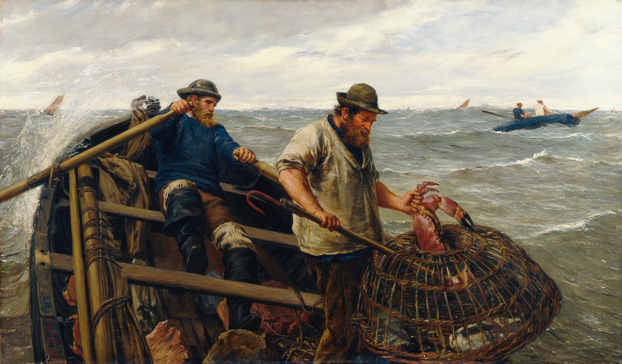 Pêcheurs de crabes - James Clarke Hook
