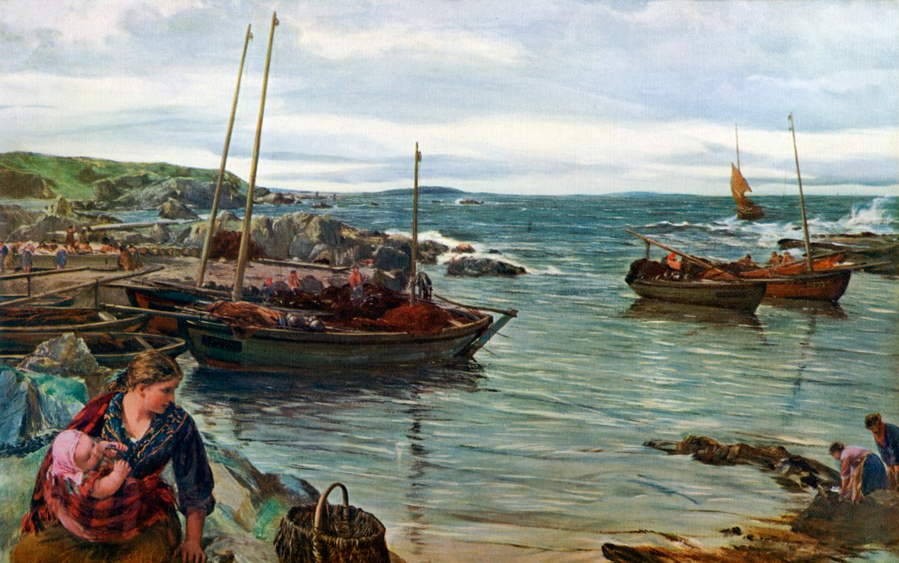 Retour avec la marée, 1880, 1912 - James Clarke Hook
