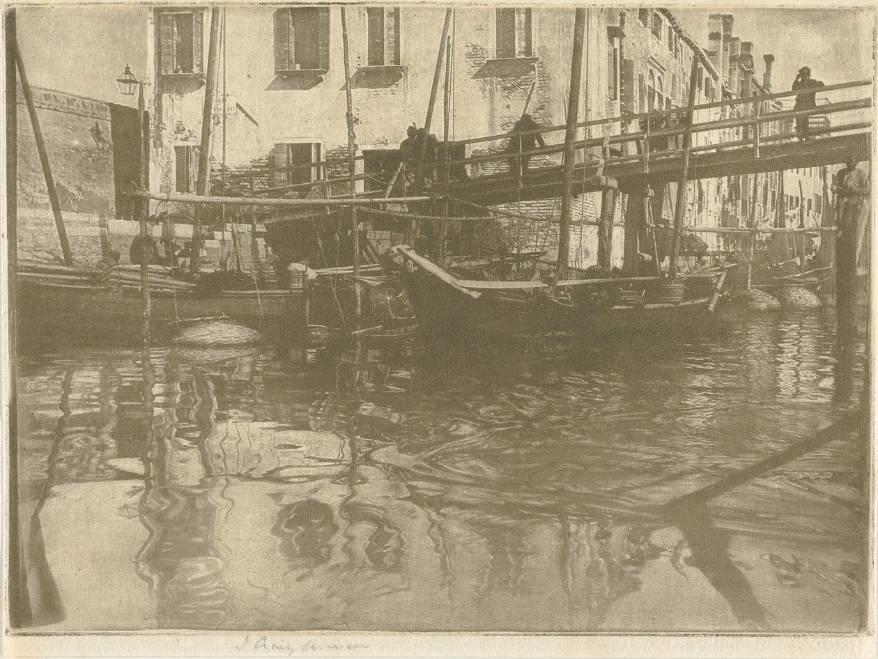 Un canal noir - James Craig Annan