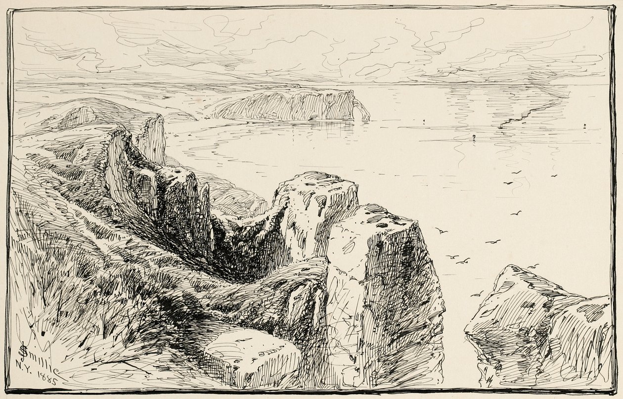 Falaises de Normandie, près d
