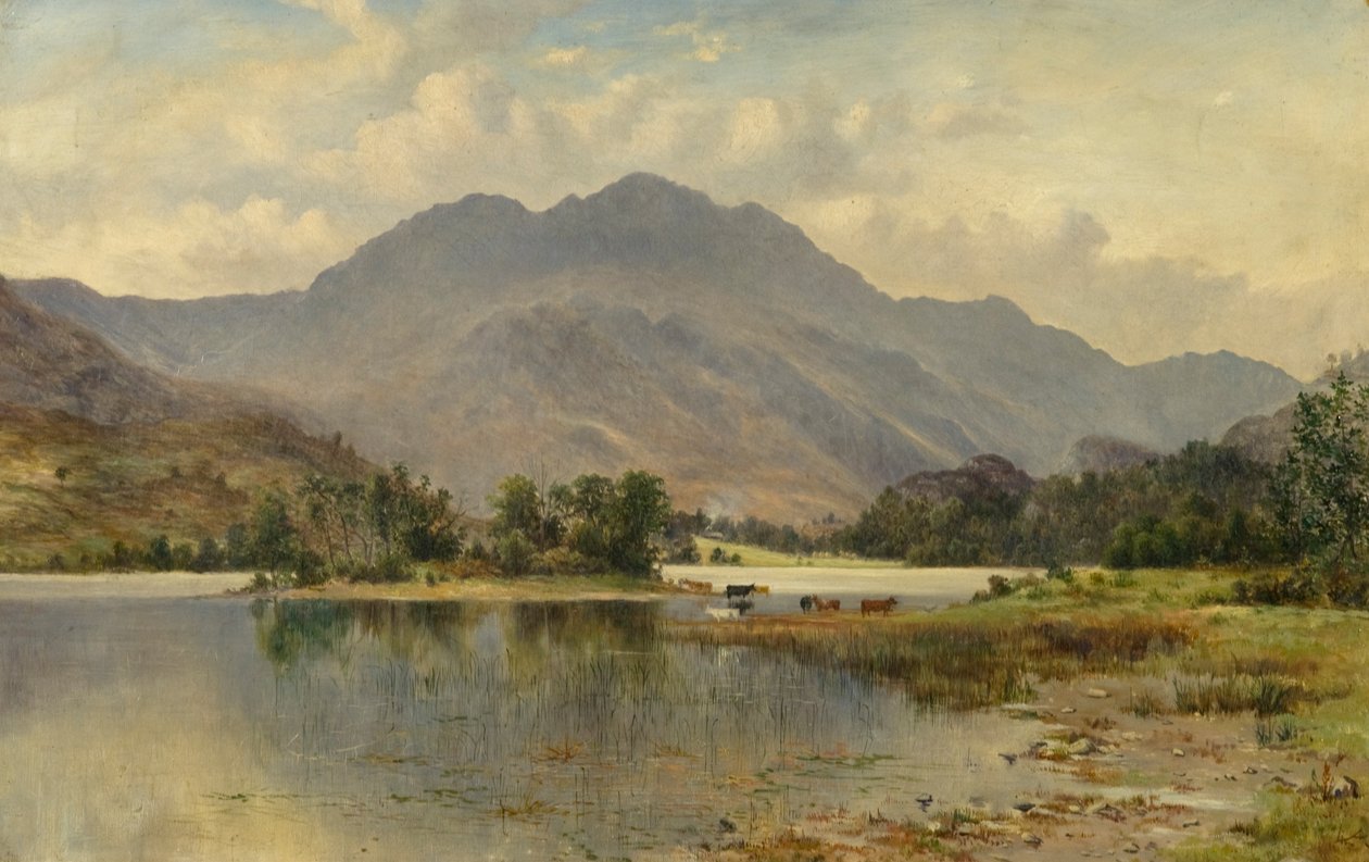 Paysage, scène des Highlands - James Docharty