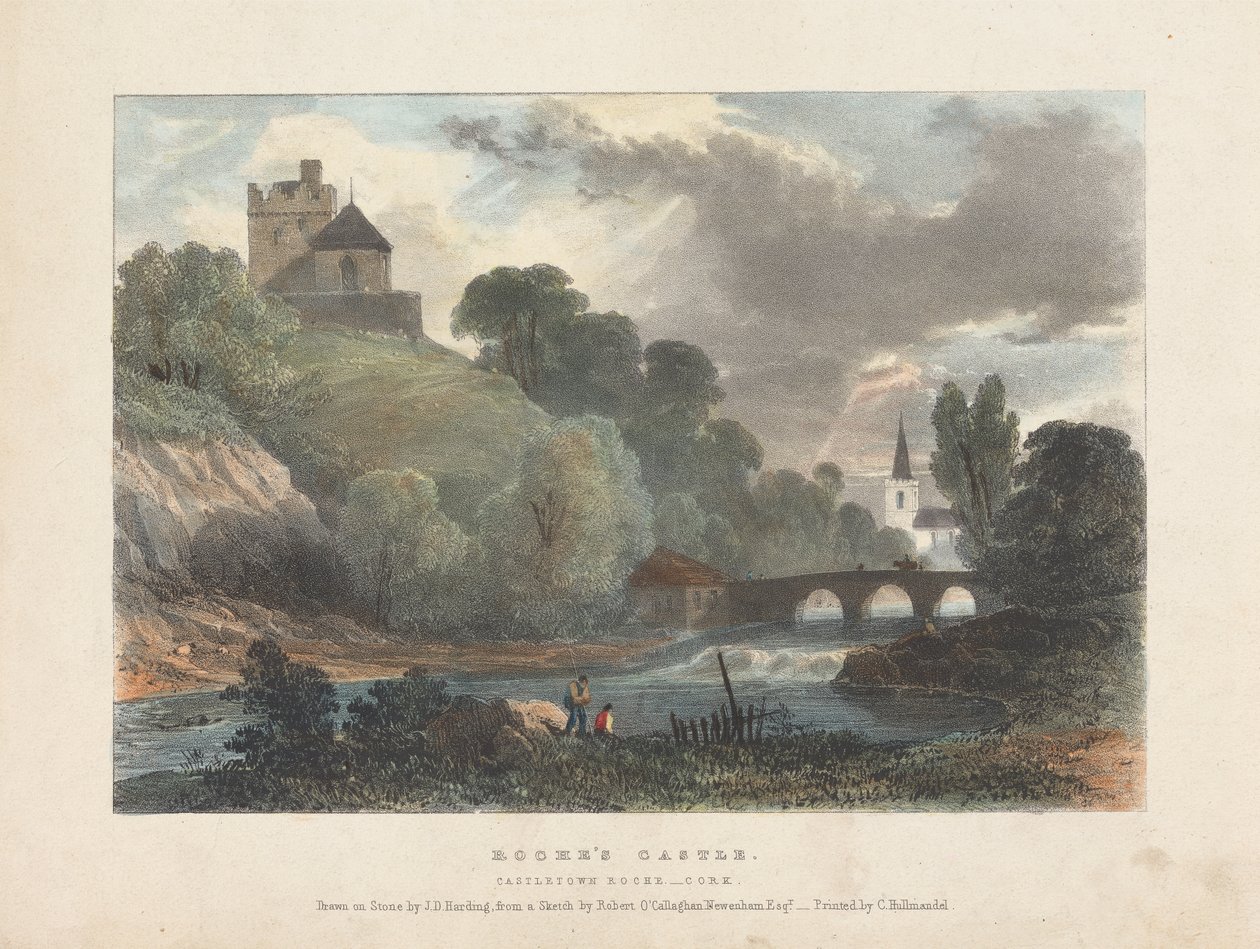 Château de Roche, Castletown Roche - James Duffield Harding