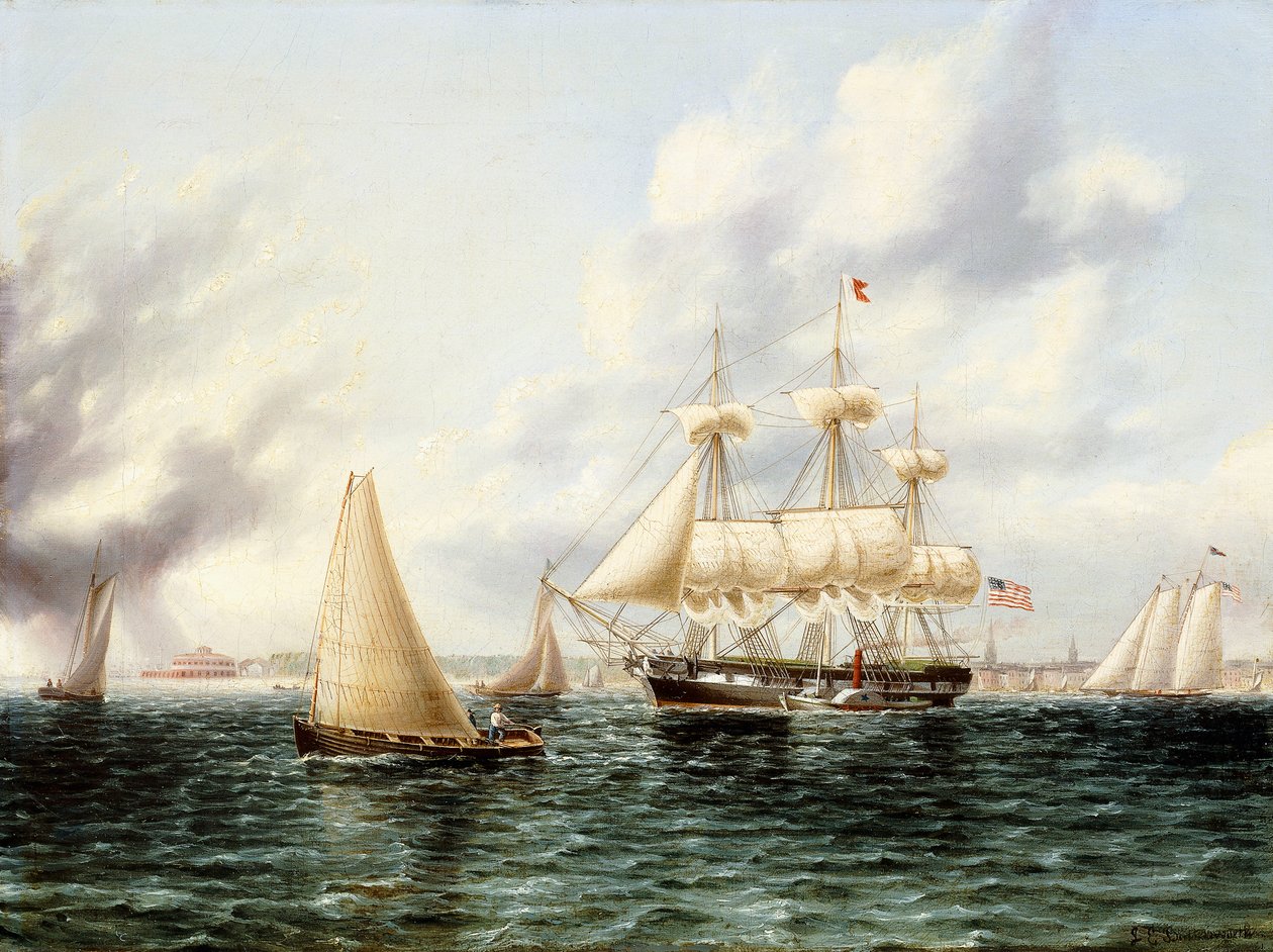 Port de New York - James E. Buttersworth