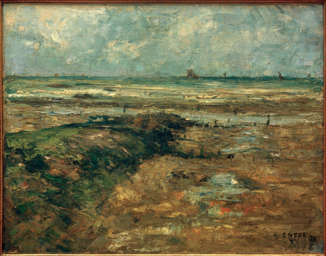 La jetée - James Sidney Ensor