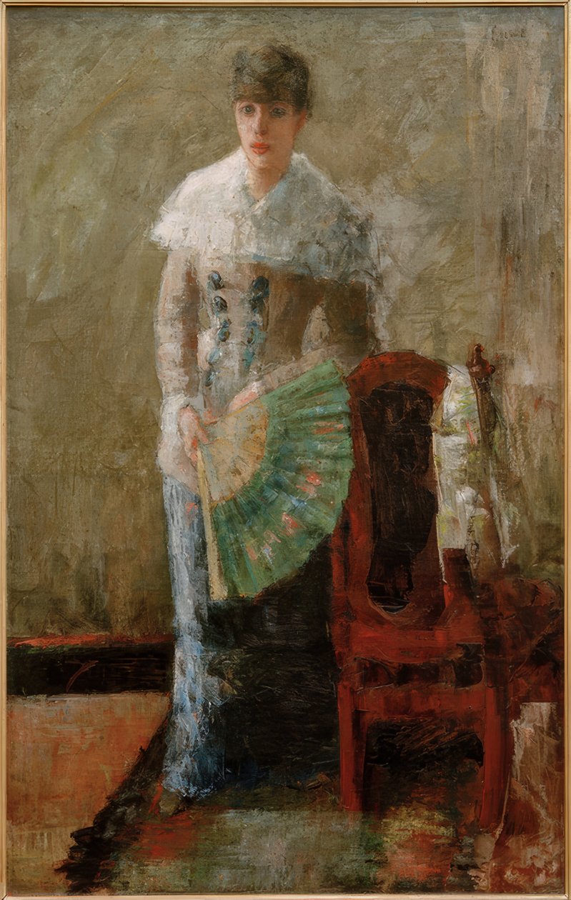 La Dame à l’éventail - James Sidney Ensor