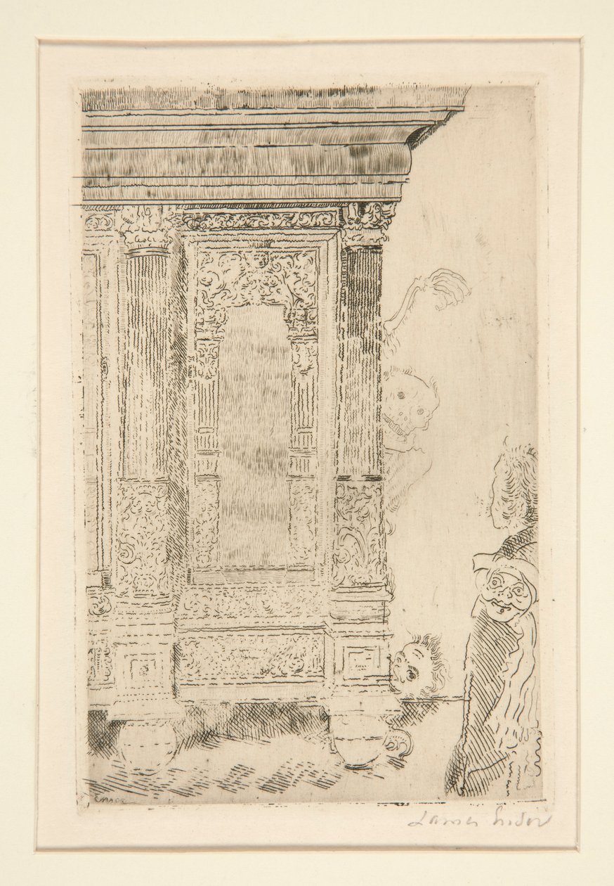 Le meuble hanté - James Ensor