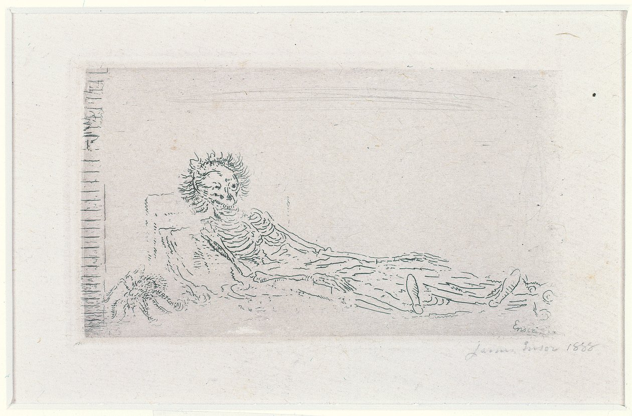 Mon portrait en 1960 - James Ensor