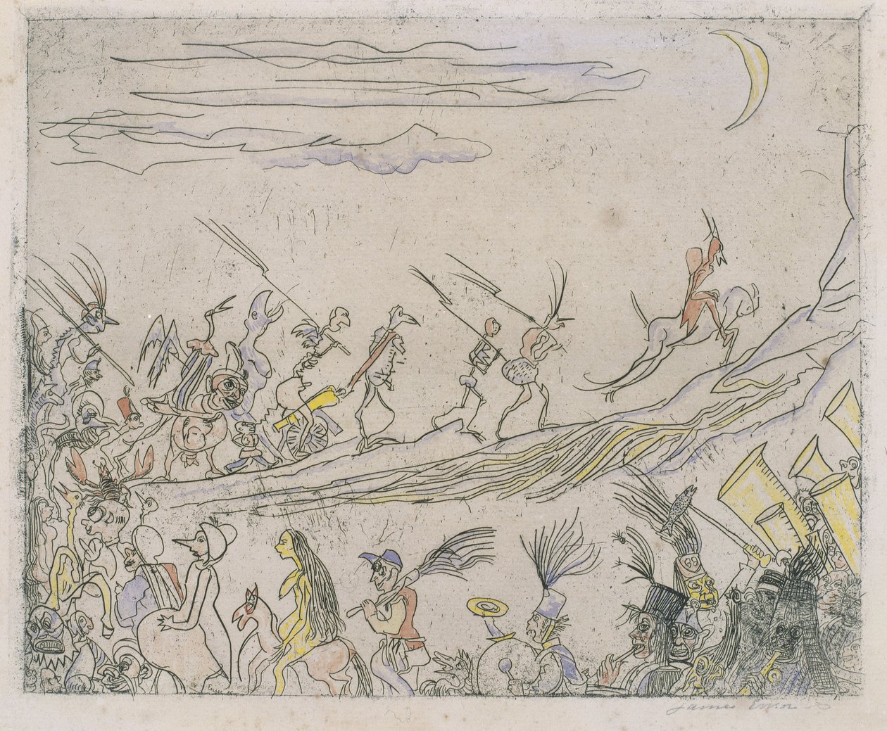 Le Cortège infernal - James Ensor