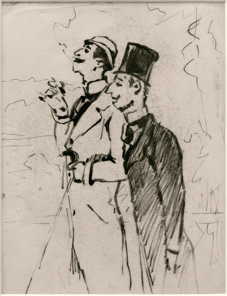 Deux messieurs - James Sidney Ensor