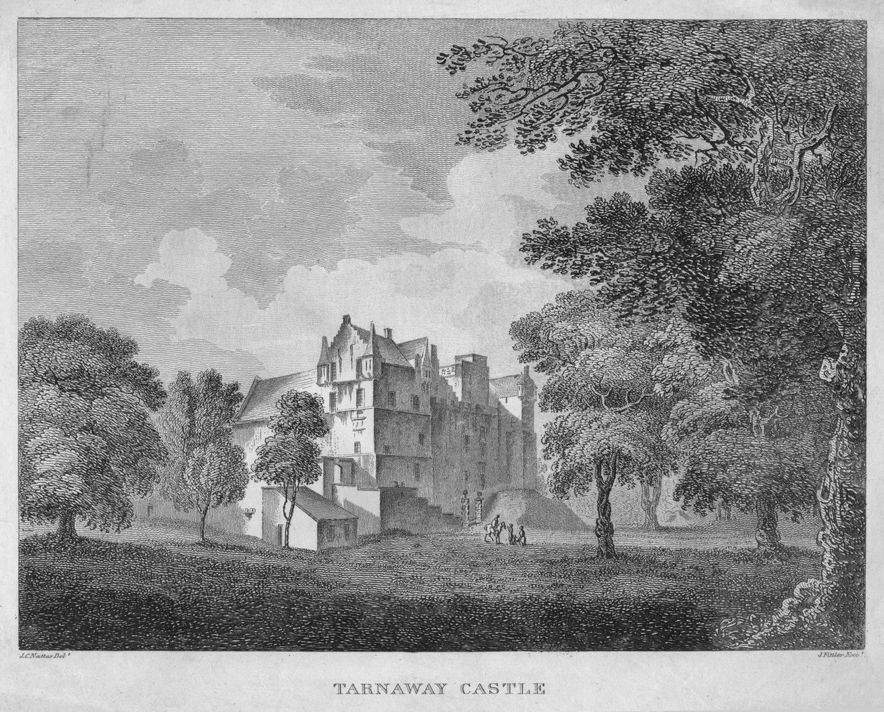 Château de Tarnaway, 1804 - James Fittler