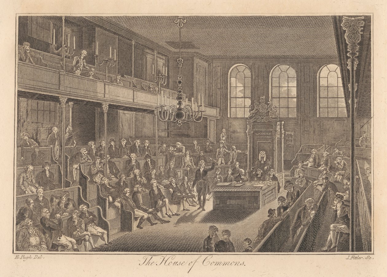 La Chambre des communes - James Fittler