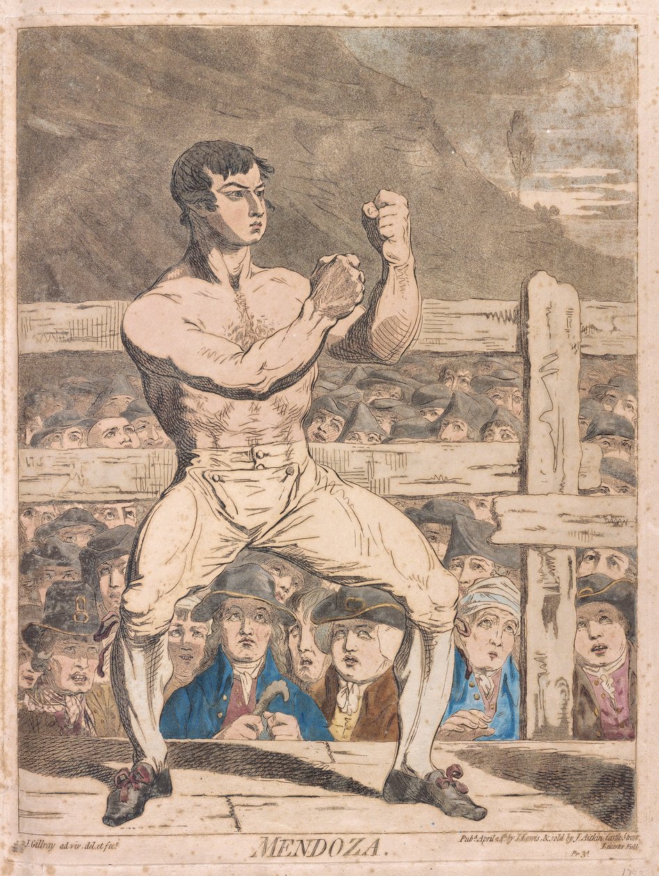 Mendoza, pub. 1788 - James Gillray