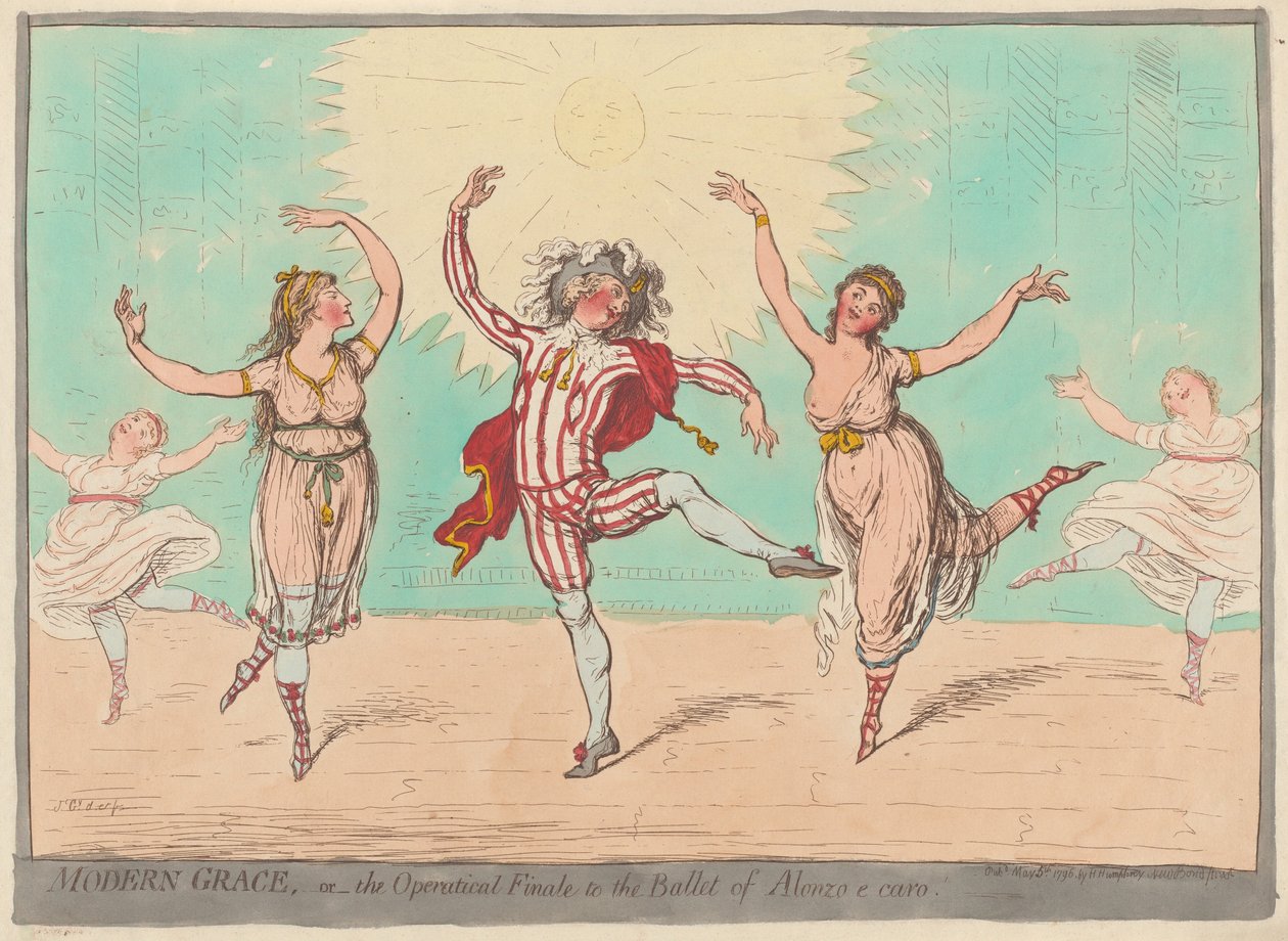 Grâce Moderne - James Gillray