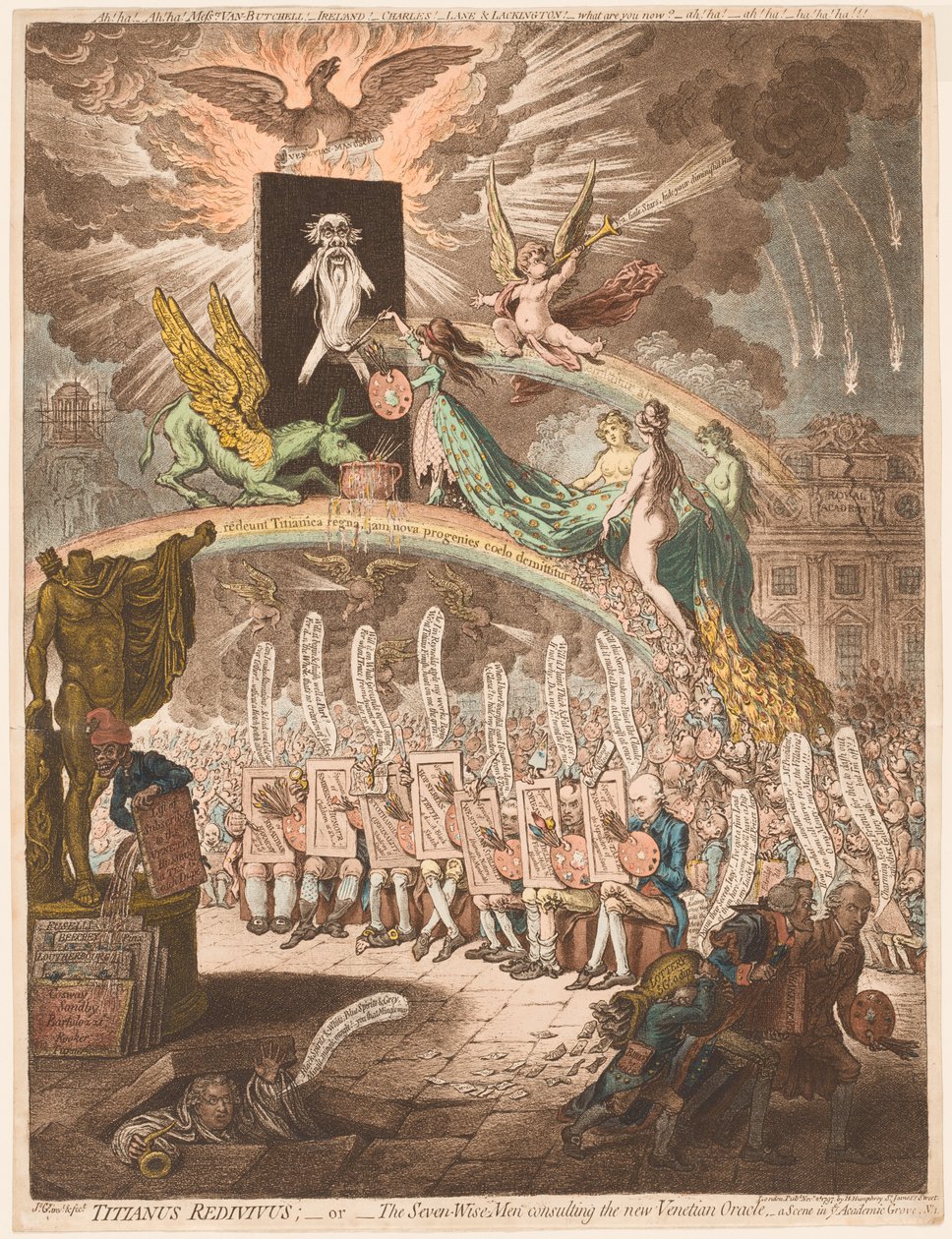 Titianus Redivivus - James Gillray