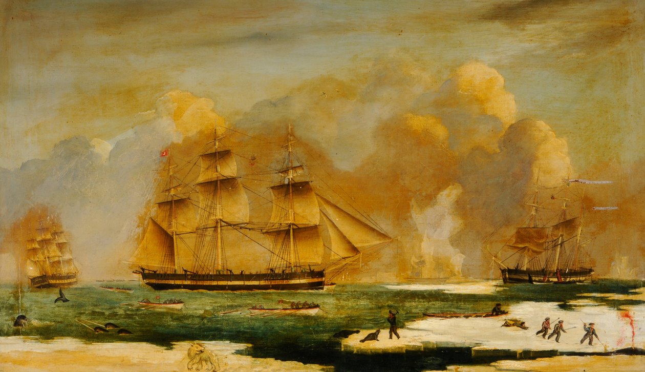 Baleinier de Hull Abram - James H. Wheldon