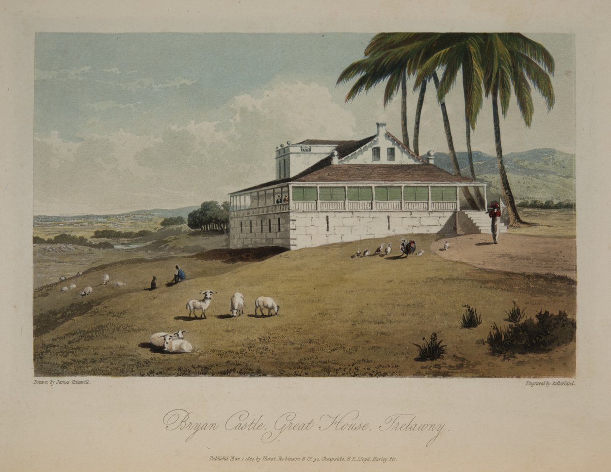 Château de Bryan, Grande Maison, Trelawny - James Hakewill