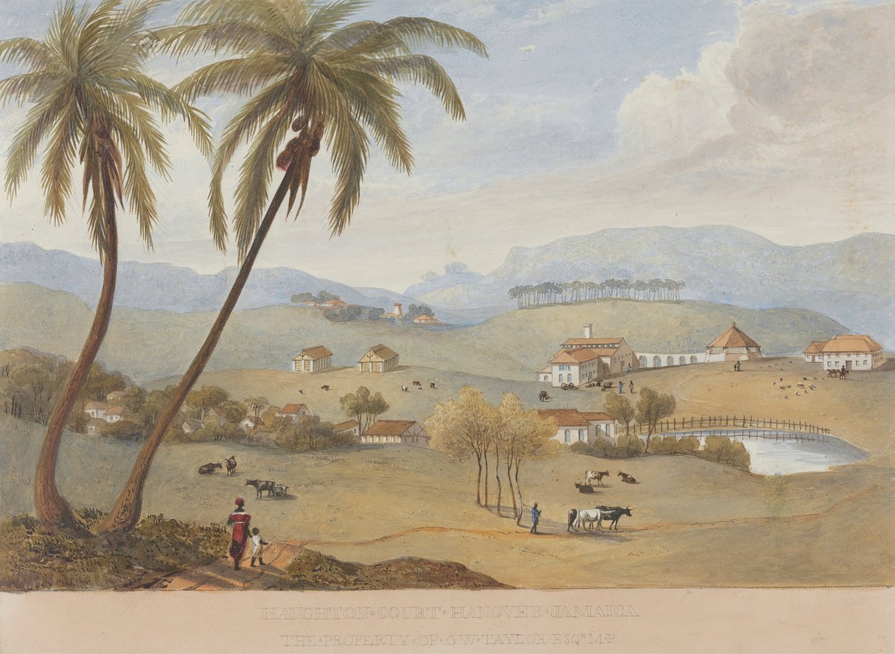 Haughton Court, Hanover, Jamaïque [Un de] - James Hakewill