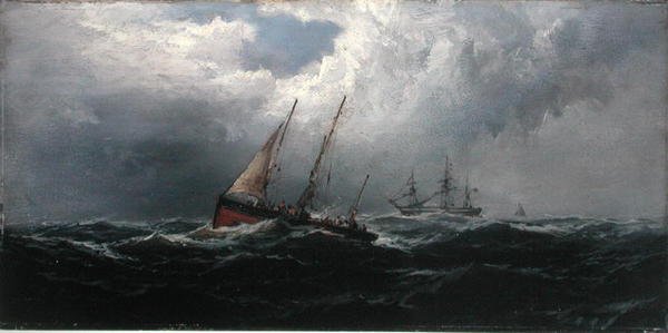 Après une tempête - Épave - James Hamilton