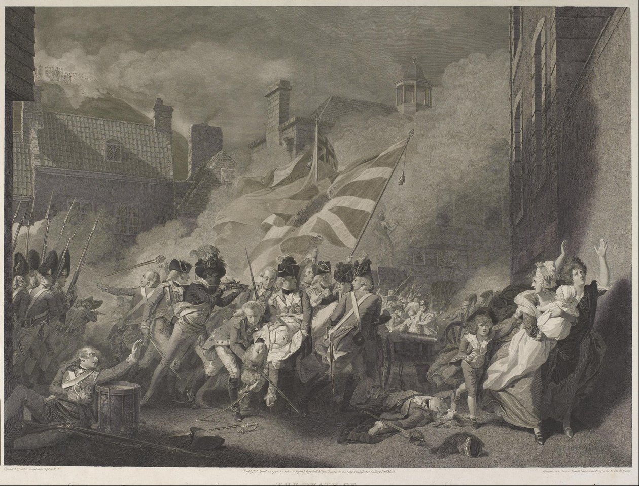 La mort du major Peirson - James Heath