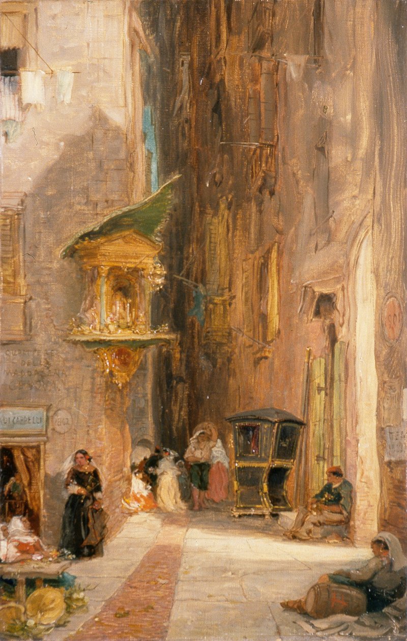 Rue à Gênes - James Holland