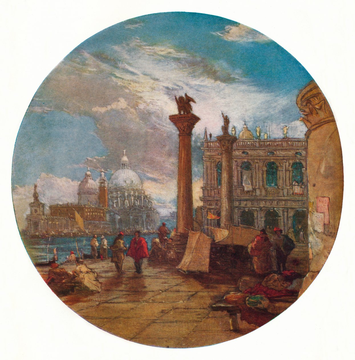 Vue de Venise, vers 1853 - James Holland