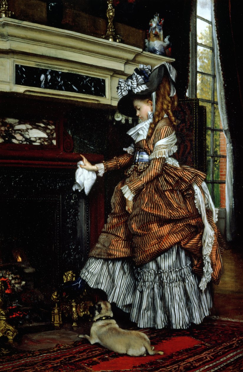 La Cheminée, 1869 - James Jacques Joseph Tissot