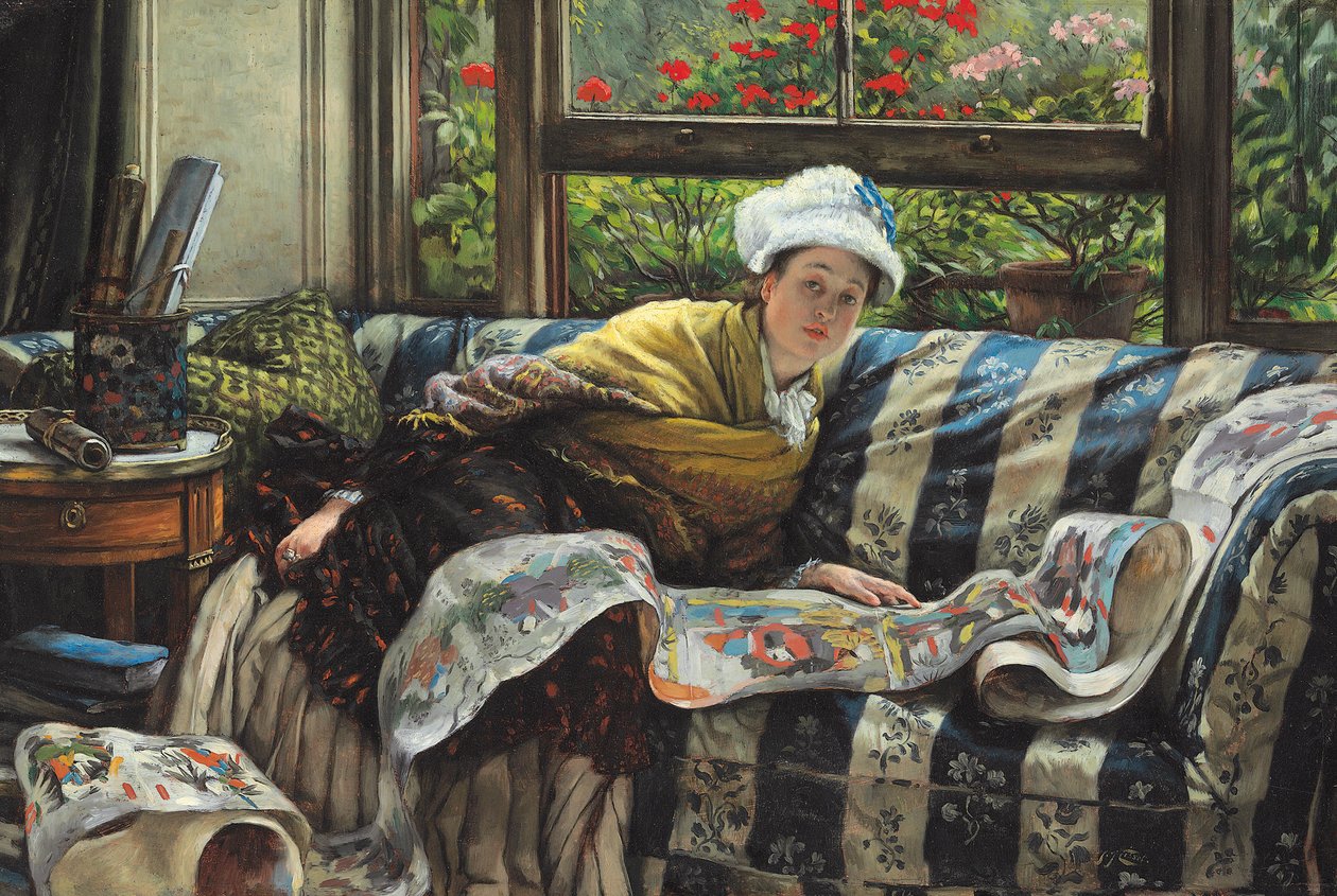 Le rouleau japonais - James Jacques Joseph Tissot