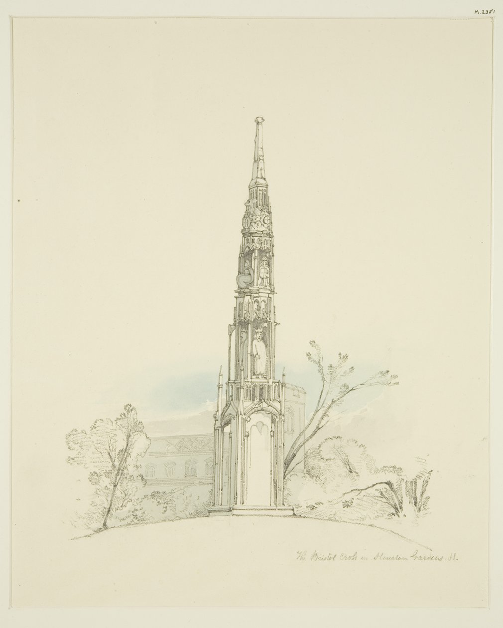 Bristol High Cross dans les jardins de Stourhead - James Johnson