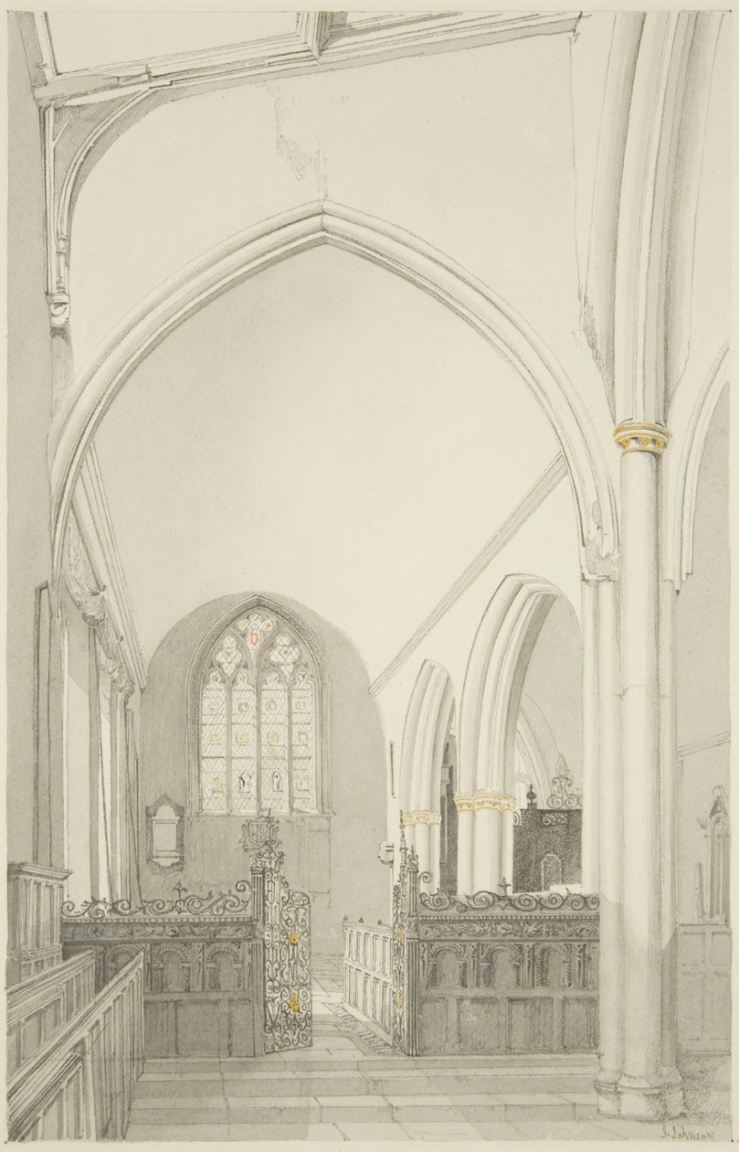 Chapelle des Tisserands, église du Temple - James Johnson