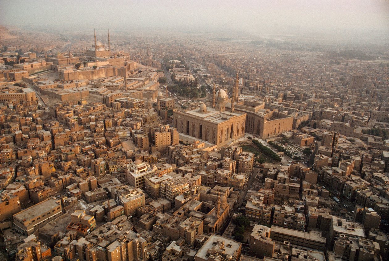 Vue aérienne du Caire. LE CAIRE, ÉGYPTE. - James L Stanfield