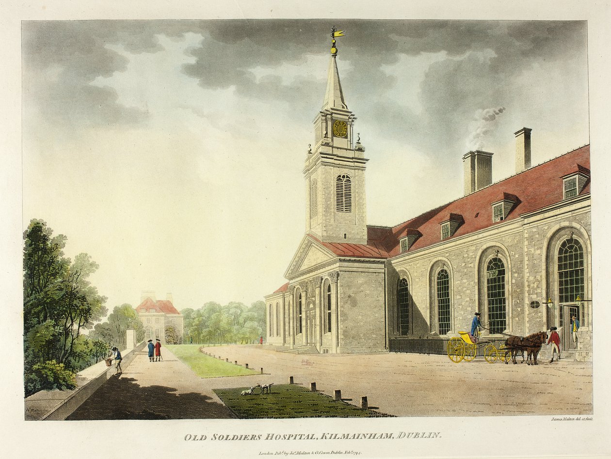 Hôpital des vieux soldats, Kilmainham, Dublin - James Malton