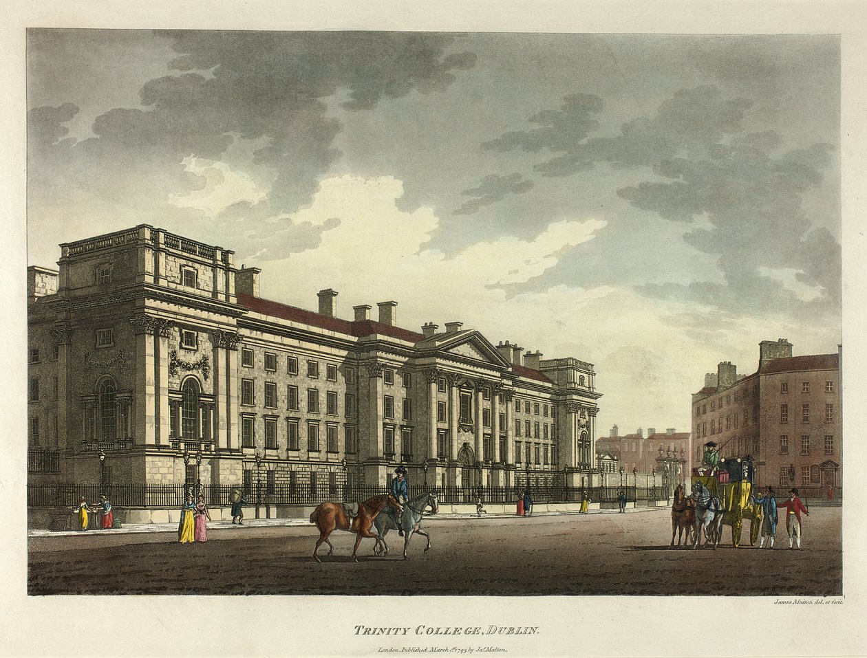 Trinity College, Dublin - James Malton