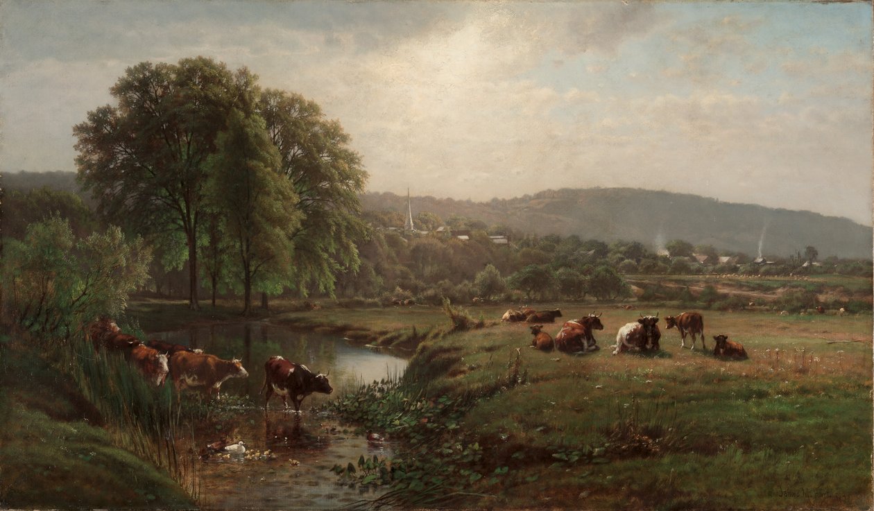 Matin en Nouvelle-Angleterre - James McDougal Hart
