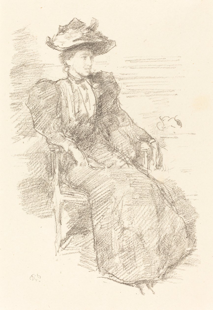 Un portrait : Mildred Howells - James Abbott McNeill Whistler