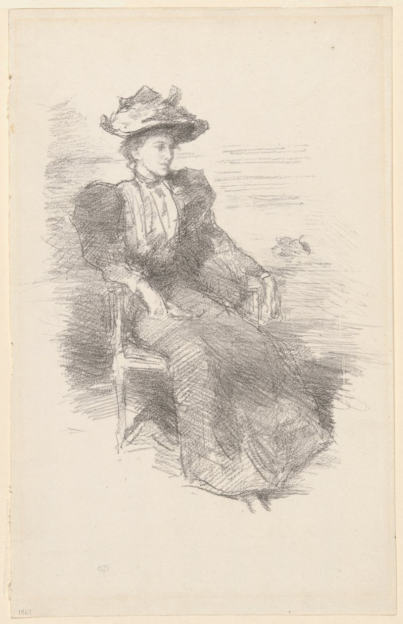 Un Portrait : Mildred Howells - James Abbott McNeill Whistler