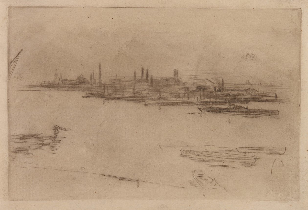 Matin à Battersea - James Abbott McNeill Whistler