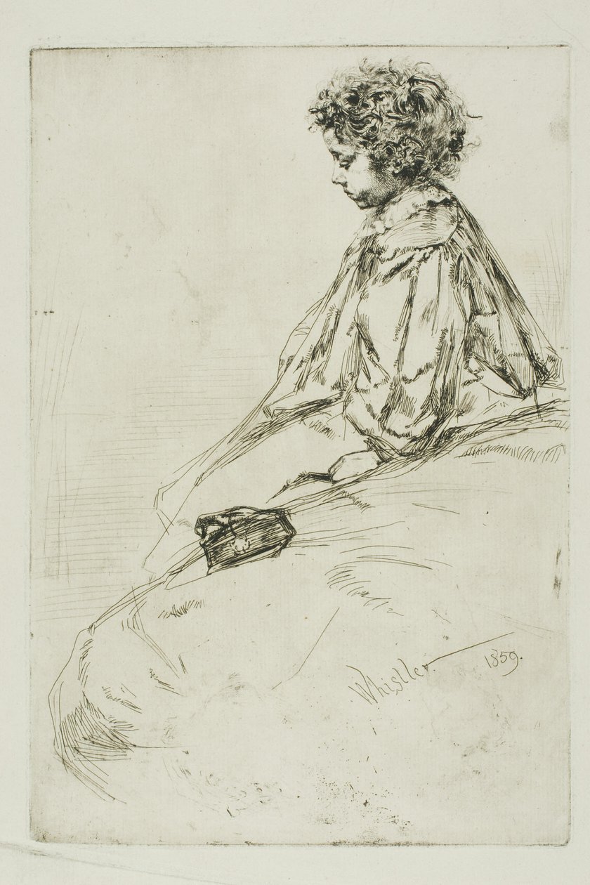 Bibi Lalouette - James Abbott McNeill Whistler