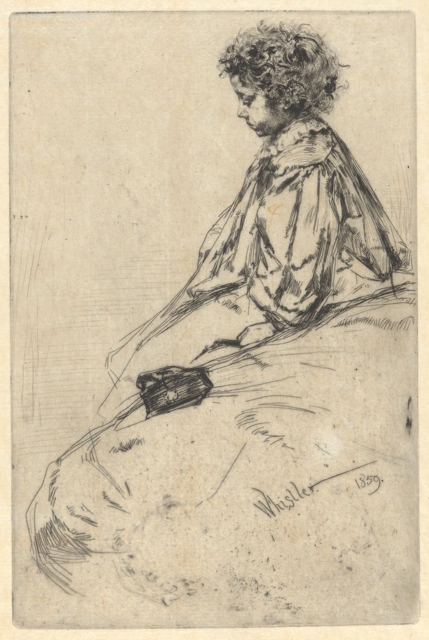 Bibi Lalouette - James Abbott McNeill Whistler