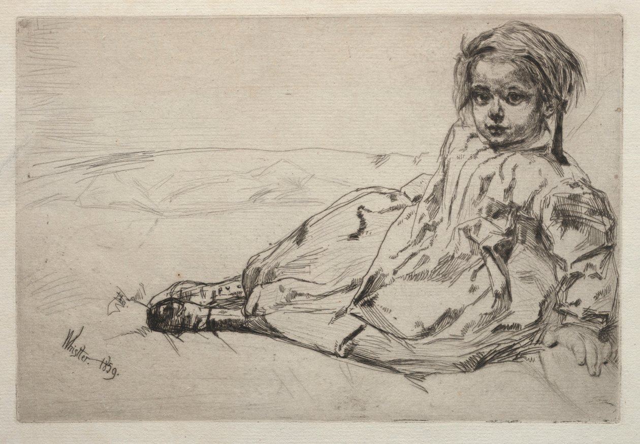 Bibi Valentine - James McNeill Whistler