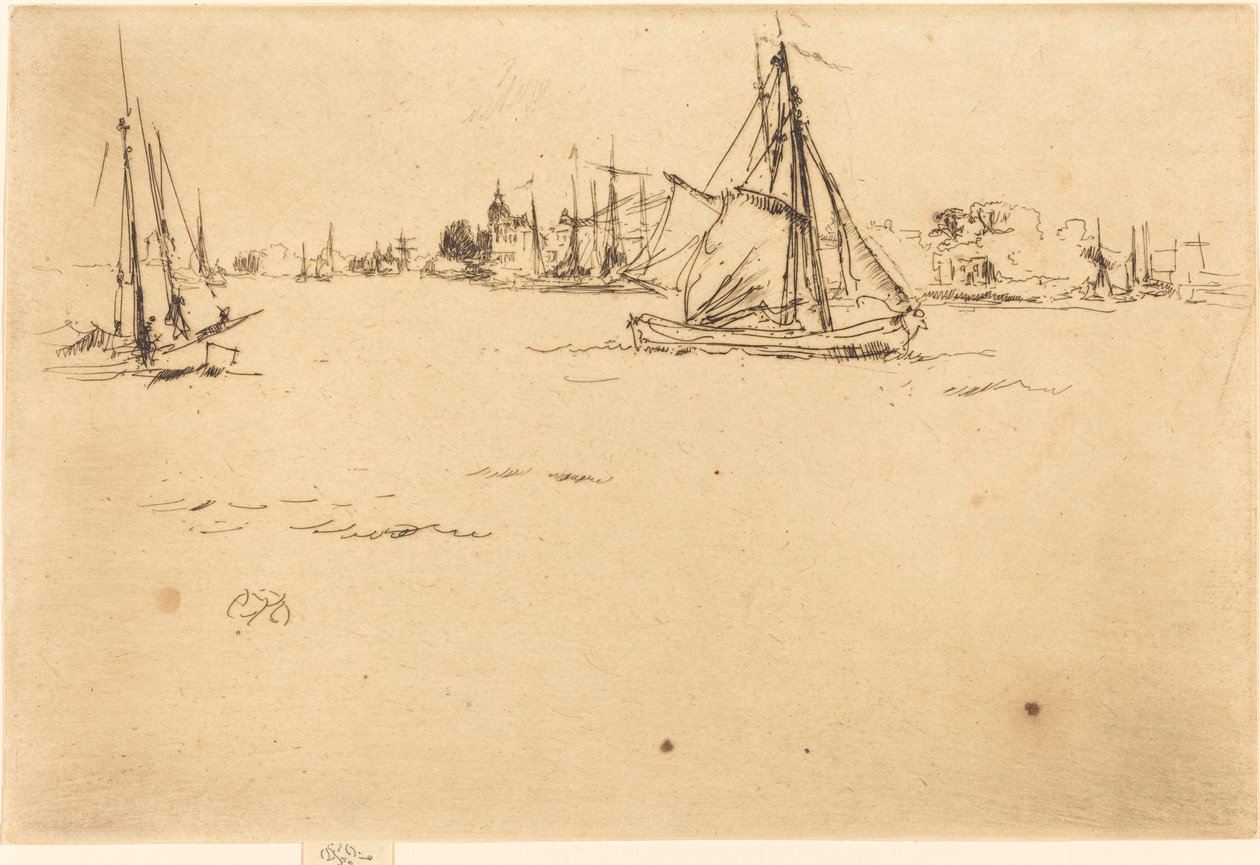 Dordrecht - James Abbott McNeill Whistler
