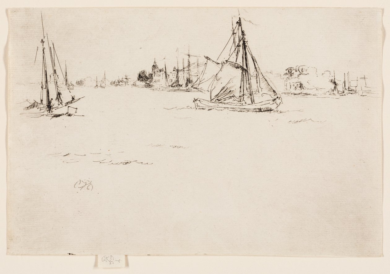 Dordrecht - James Abbott McNeill Whistler