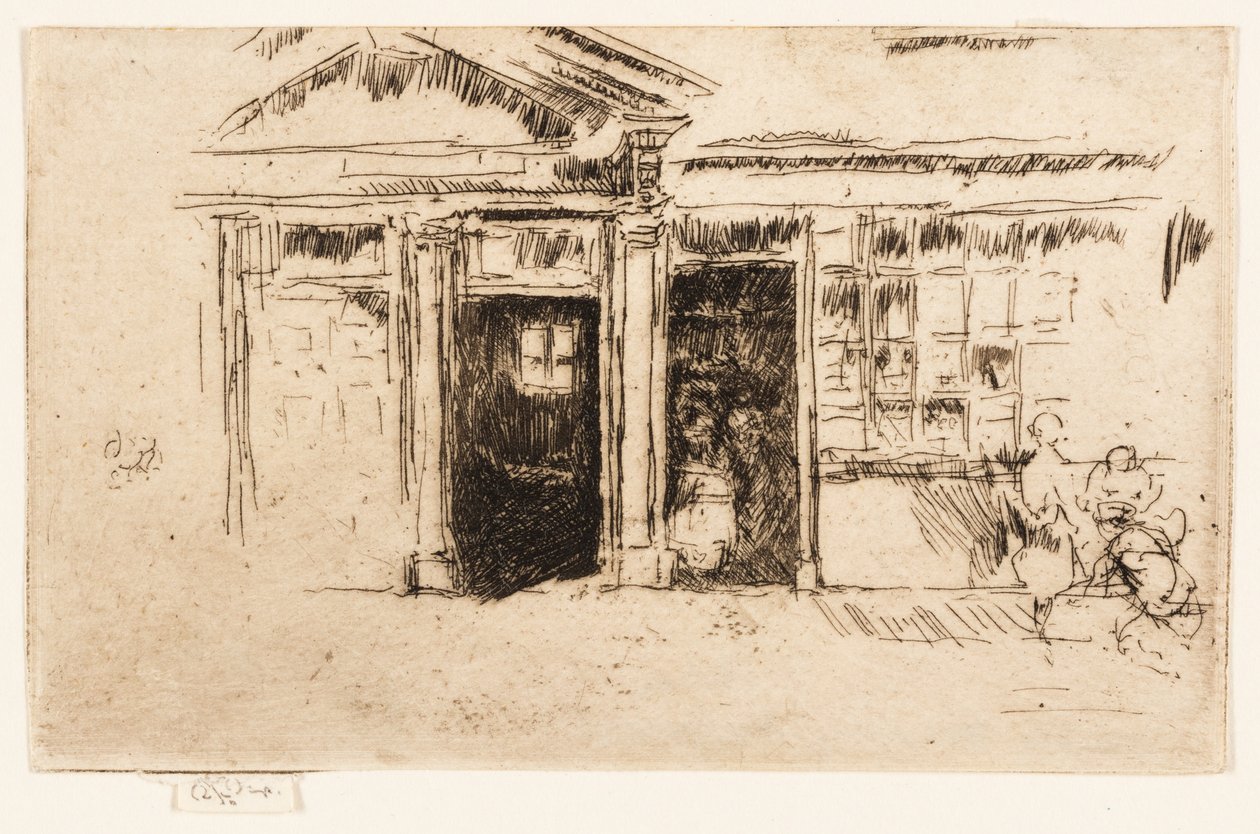 Double porte, Sandwich - James Abbott McNeill Whistler