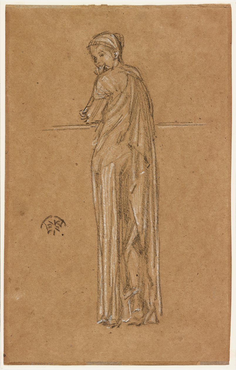 Figure drapée debout - James Abbott McNeill Whistler