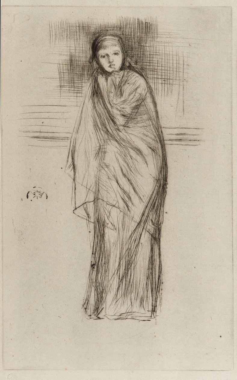 Modèle drapé - James Abbott McNeill Whistler